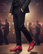 Volcano Cherish Red Cuban Heel Leather Boot - Image 3